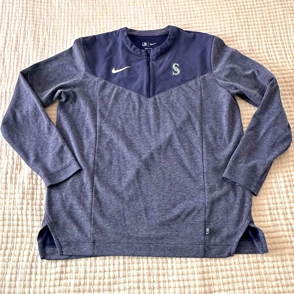 Seattle Mariners ⚾️ Nike Dugout Quarter Zip Pullover